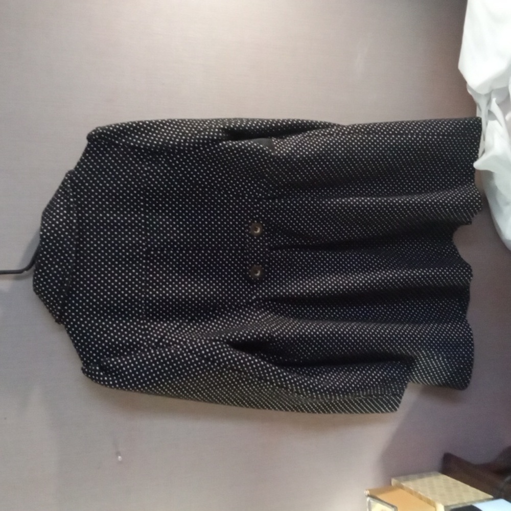 Women's polkadot coat